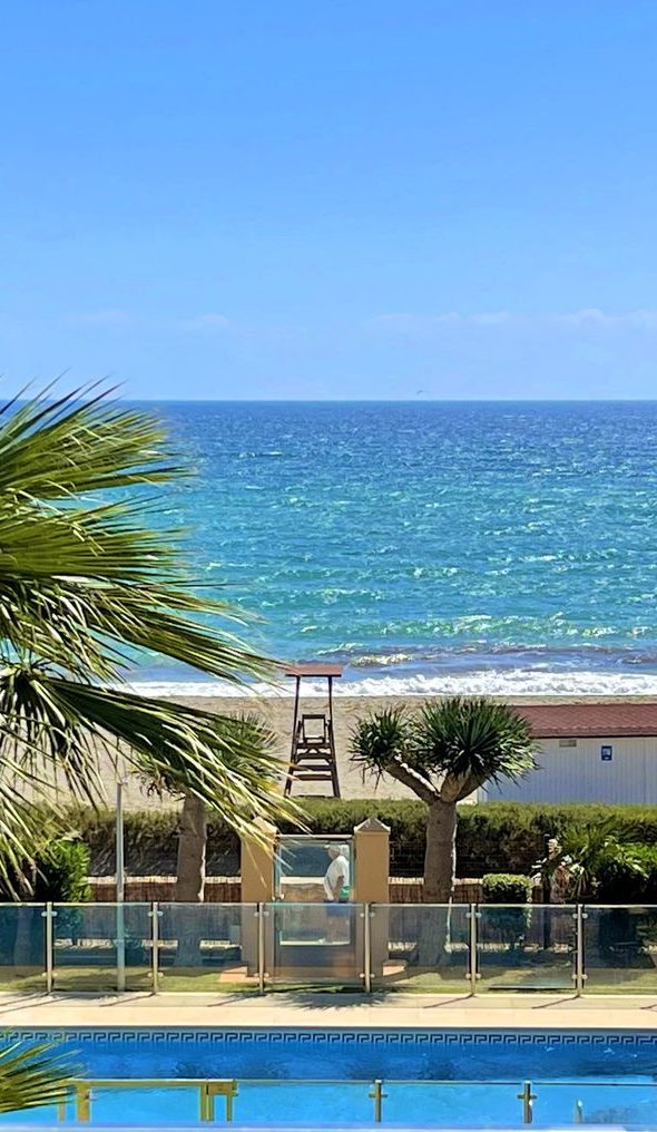 Sea and beach views